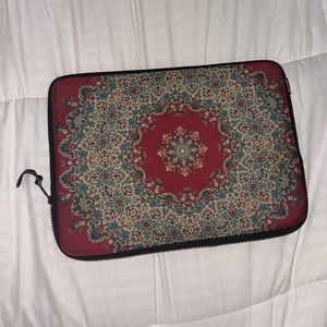 Society6 boho laptop sleeve
